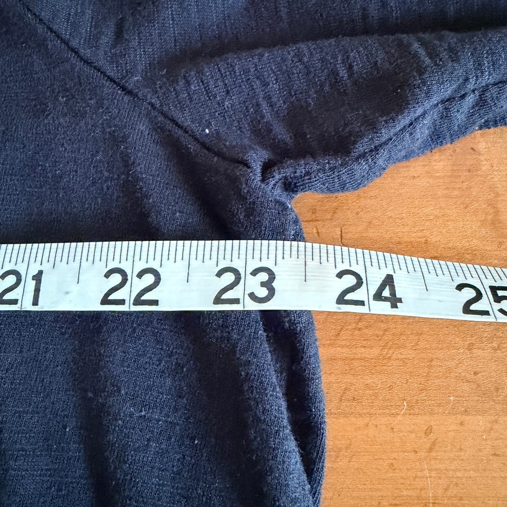 Chicos The Ultimate Tee Black 3/4 Sleeve Pocket T-Shirt Cotton Modal Plus Size 4 - Picture 5 of 7